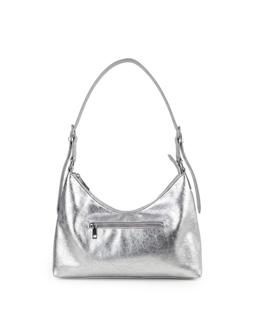 Sac argent en packshot