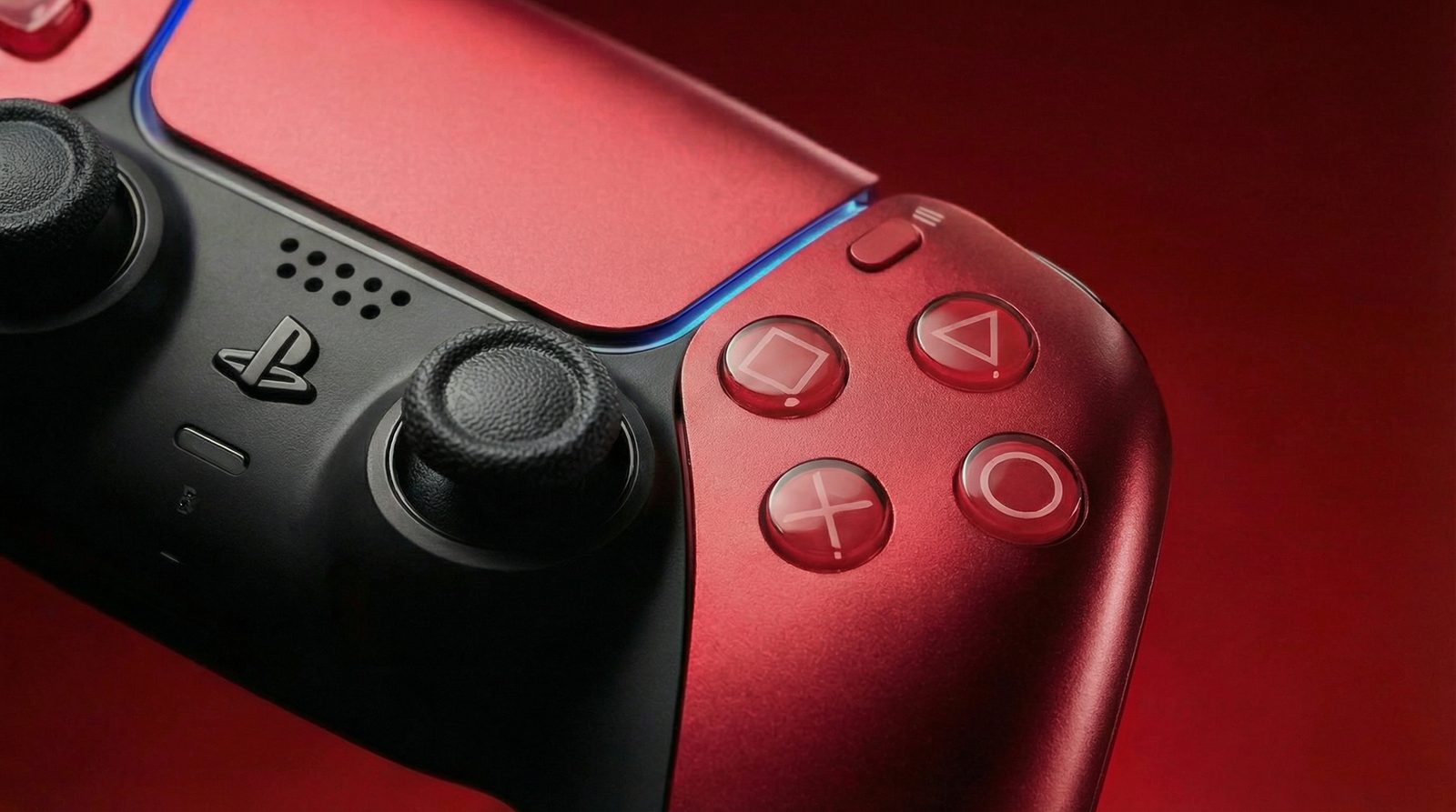 Visuel produit PS5 rouge