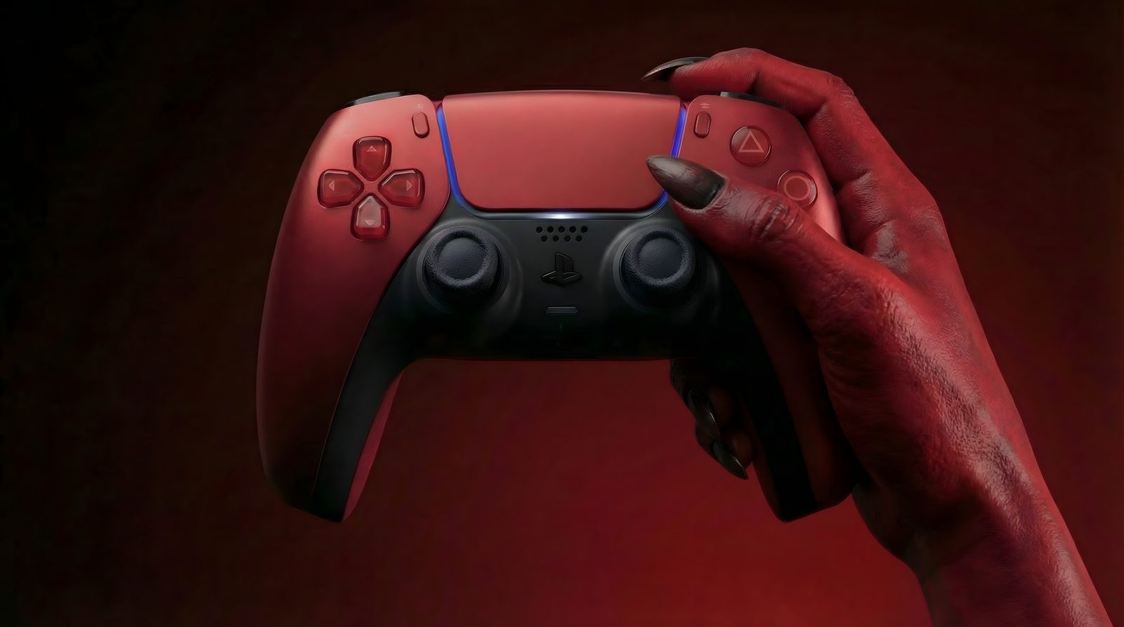 Visuel produit PS5 rouge